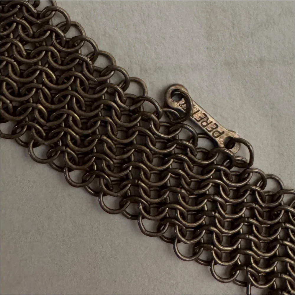 Tiffany/ Elsa Peretti Mesh Bib Necklace - Picture 6 of 10